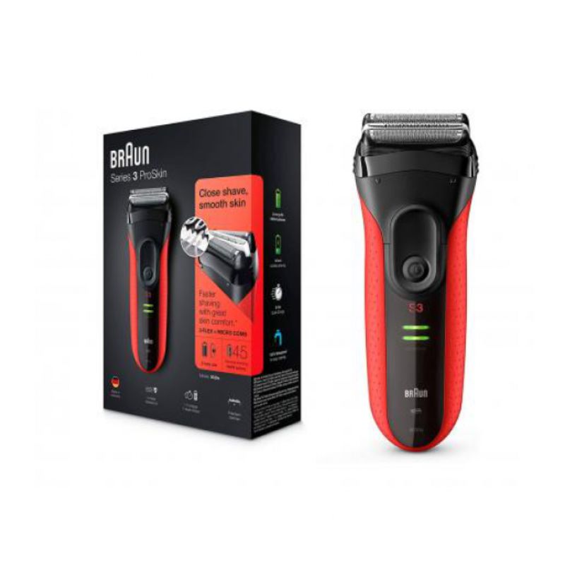 Afeitadora Braun ProSkin 301BT - Batería 45min, Accesorios