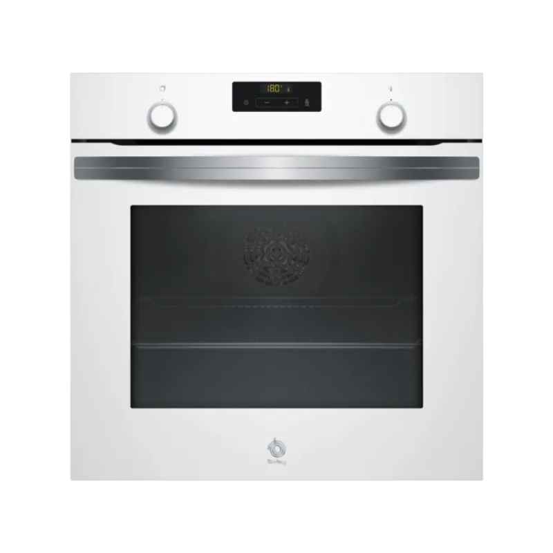 HORNO PIROLÍTICO BALAY 3HA5748B2 MF 71L CRIST BLANCO Y NEGRO