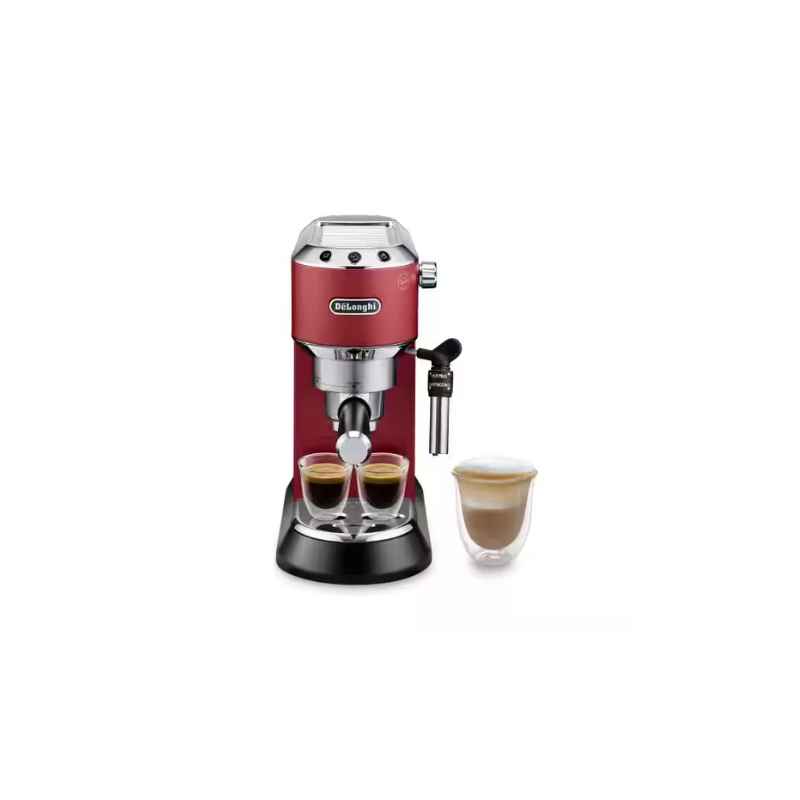 CAFET. DELONGHI EC685.M METAL/ROJA EXPRESS