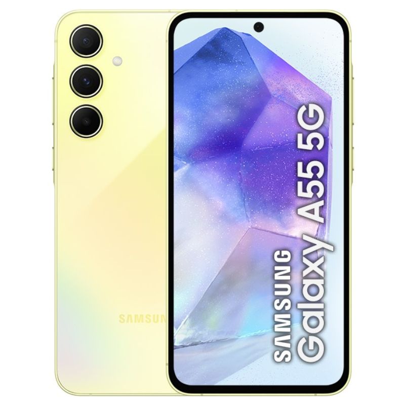 SMARTPHONE SAMSUNG A55 5G 8/256 6,6'' AZUL, AMARILLO, ROSA O NEGRO