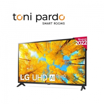 Televisor Lg UQ75006LF  Alfa5  Smart TV 4K  Disponible en   43, 50,55 o 65  pulgadas