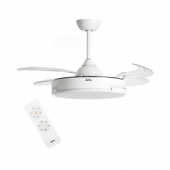 Ventilador de techo con luz y aspas retráctiles JVTE4240