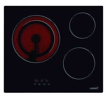 ENCIMERA CATA TD6003BK 3F VITRO 27CM