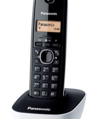 TELEFONO DECT PANASONIC KX-TG1611SPW NEGRO/BLANCO