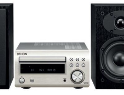 CADENA DENON D-M41 BLUETOOTH 30W BK/SLV