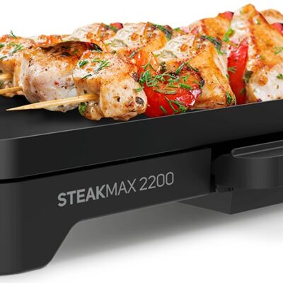 ASADORA TAURUS STEAKMAX 2200W NEW 49x27