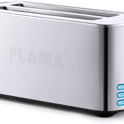 TOST. FLAMA 969FL 2R LARGA INOX 1400W
