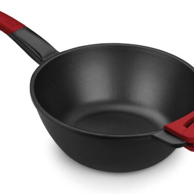 SARTEN WOK BRA PREMIERE ROJO 28
