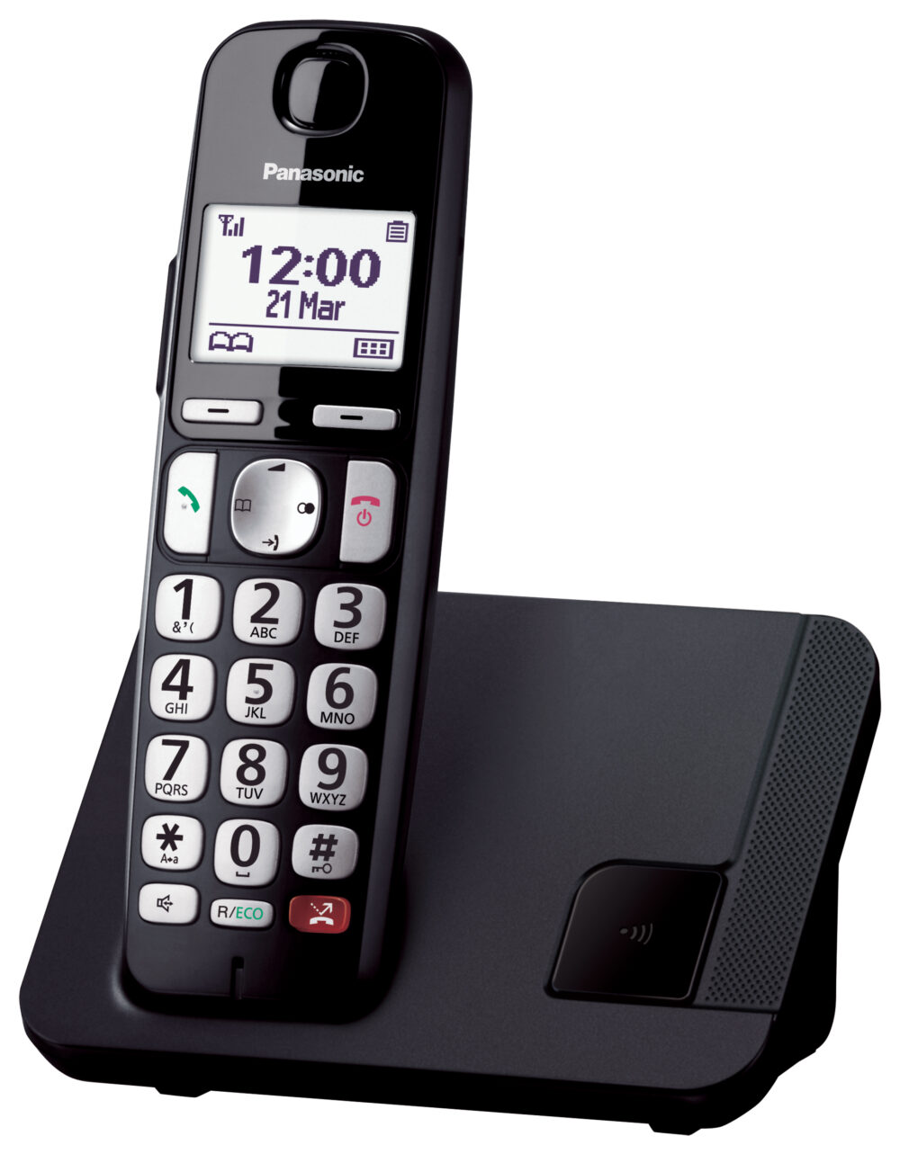 TELEFONO DECT PANASONIC KX-TGE250SPB NEGRO