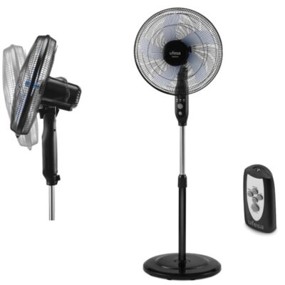 VENTILADOR PIE UFESA DAKOTA 40CM 50W MD NGRO