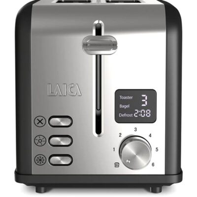TOST. LAICA HI1000L 2R CORTO NEGRO/PLATA DIGITAL