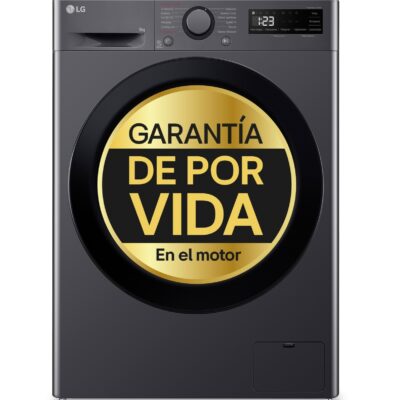 LVD. LG F4WR5009A6M 9K 1400R INOX GRAFITO STEAM
