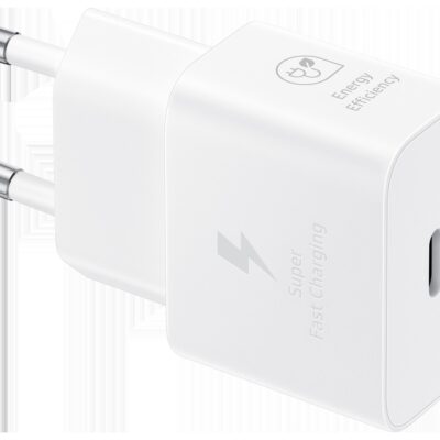CARGADOR SAMSUNG 1XUSB C DE 25W BLANCO