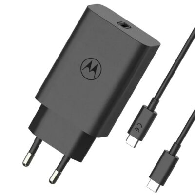 CARGADOR MOTOROLA 1XUSB C DE 68W+CABLE USB C 1M