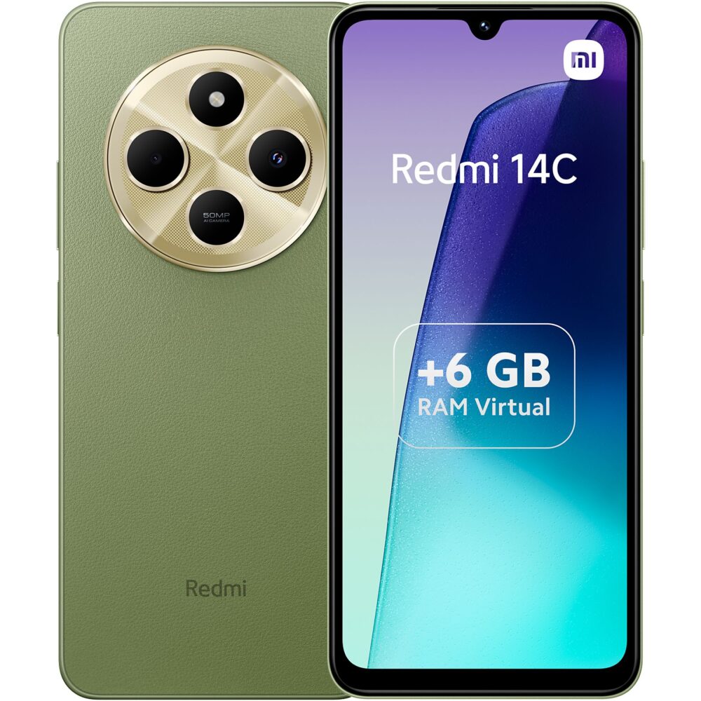 SMARTPHONE REDMI 14C NFC 6/128 6,88 SAGE GREEN