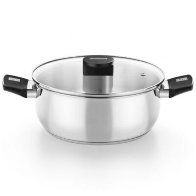 CACEROLA MONIX 16CM ELITE CON TAPA VIDRIO