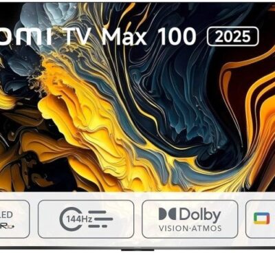 TV XIAOMI 100 MAX 2025 UHD QLED GOOGLETV 144HZ