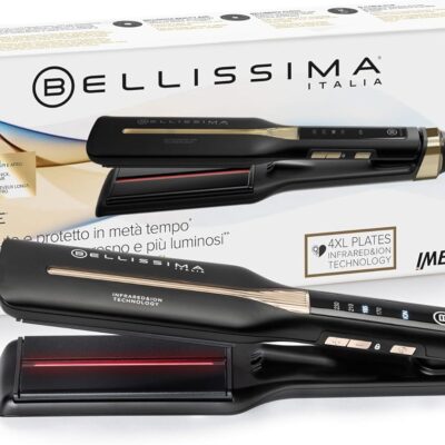 PLANCHA PELO BELLISSIMA ABSOLUTEINFRARROJOS CERAMICA QUERATI