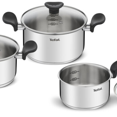 BATERIA COCINA TEFAL PRIMARY 3PZ+TAPASL 16/18/20