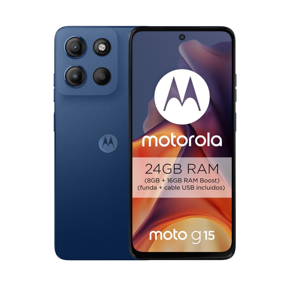 SMARTPHONE MOTOROLA G15 8/512 6,72 NAVY PEONY