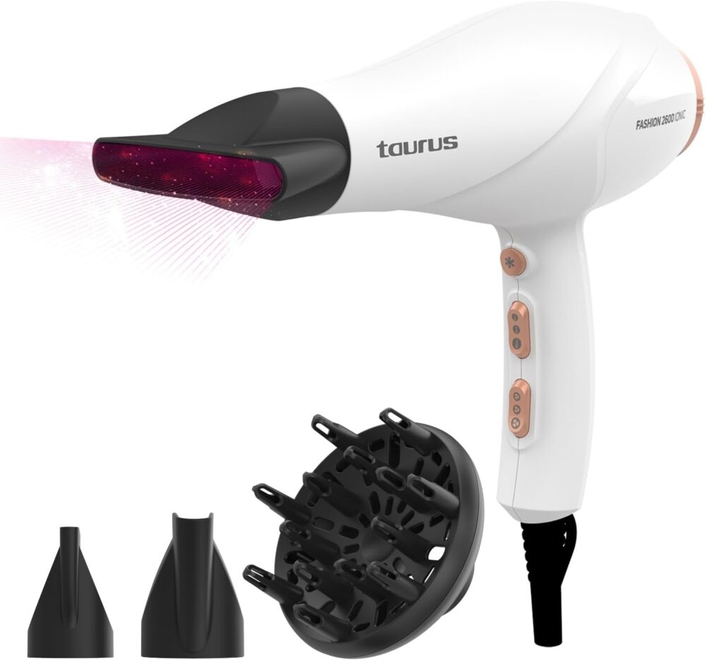 SECADOR TAURUS FASHION 2600W IONIC AC DIFUSOR