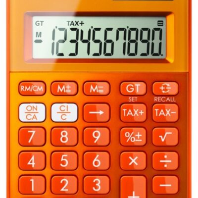 CALCULADORA CANON LS 100K NARANJA