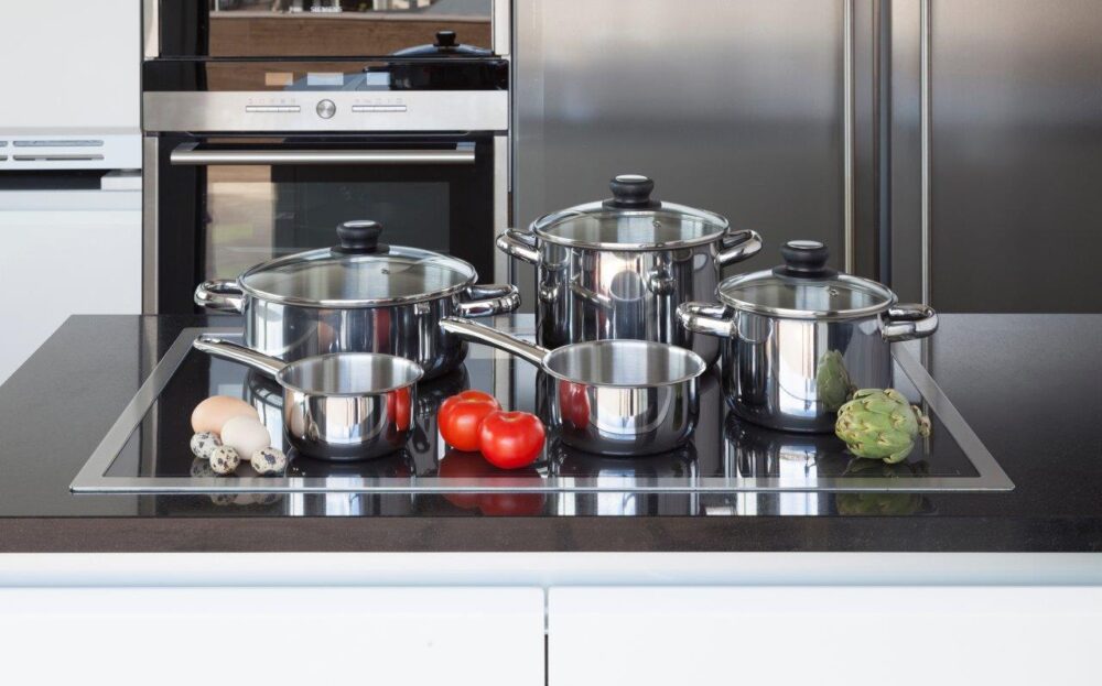 BATERIA COCINA INOXIBAR FORMA ACERO 5CUERP+3TAP CR