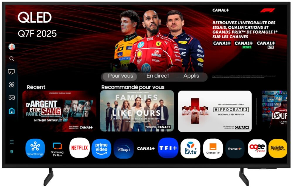 TV SAMSUNG 65 TQ65Q7F UHD QLED SMARTTV IA HDR10+