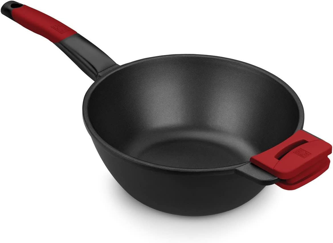 SARTEN WOK BRA PREMIERE ROJO 28