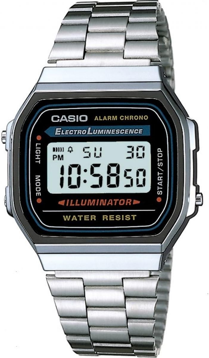 RELOJ CASIO VINTAGE ICONIC A168WA-1YES