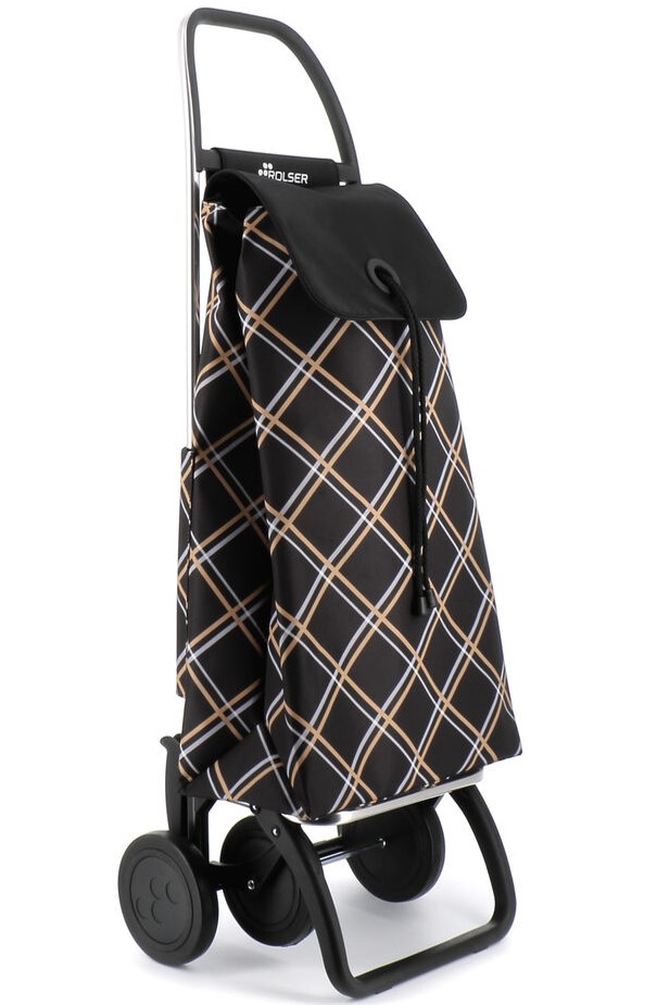 CARRO-COMPRA ROLSER IMX398 IMAX CHIARA 4 NEGRO