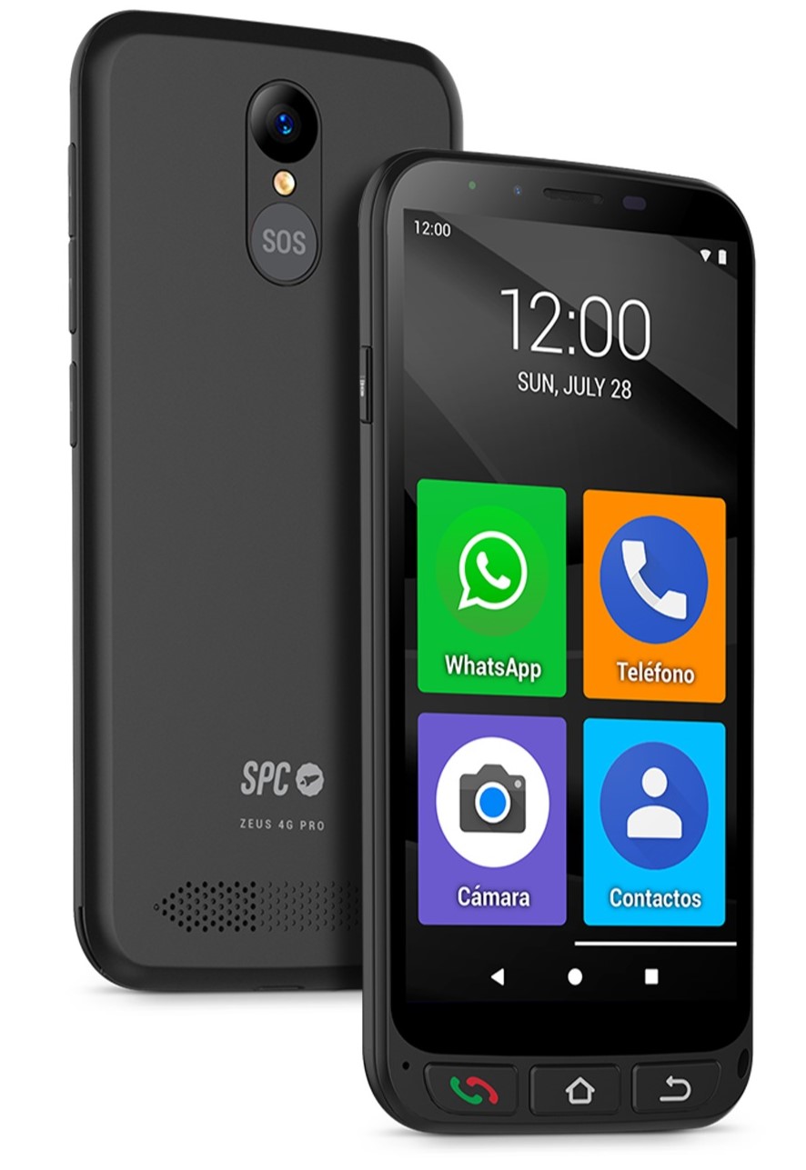 SENIORPHONE SPC ZEUS 4G PRO 235246N 4/64 5,5 NEG