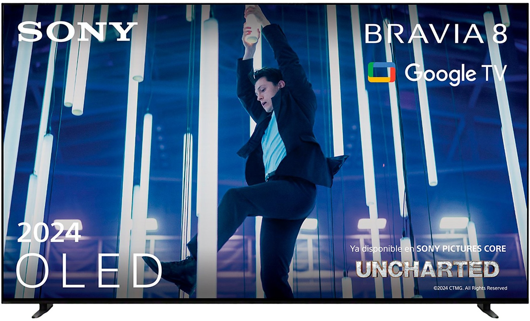 TV SONY 65 K65XR80 UHD OLED GOOGLETV 120HZ