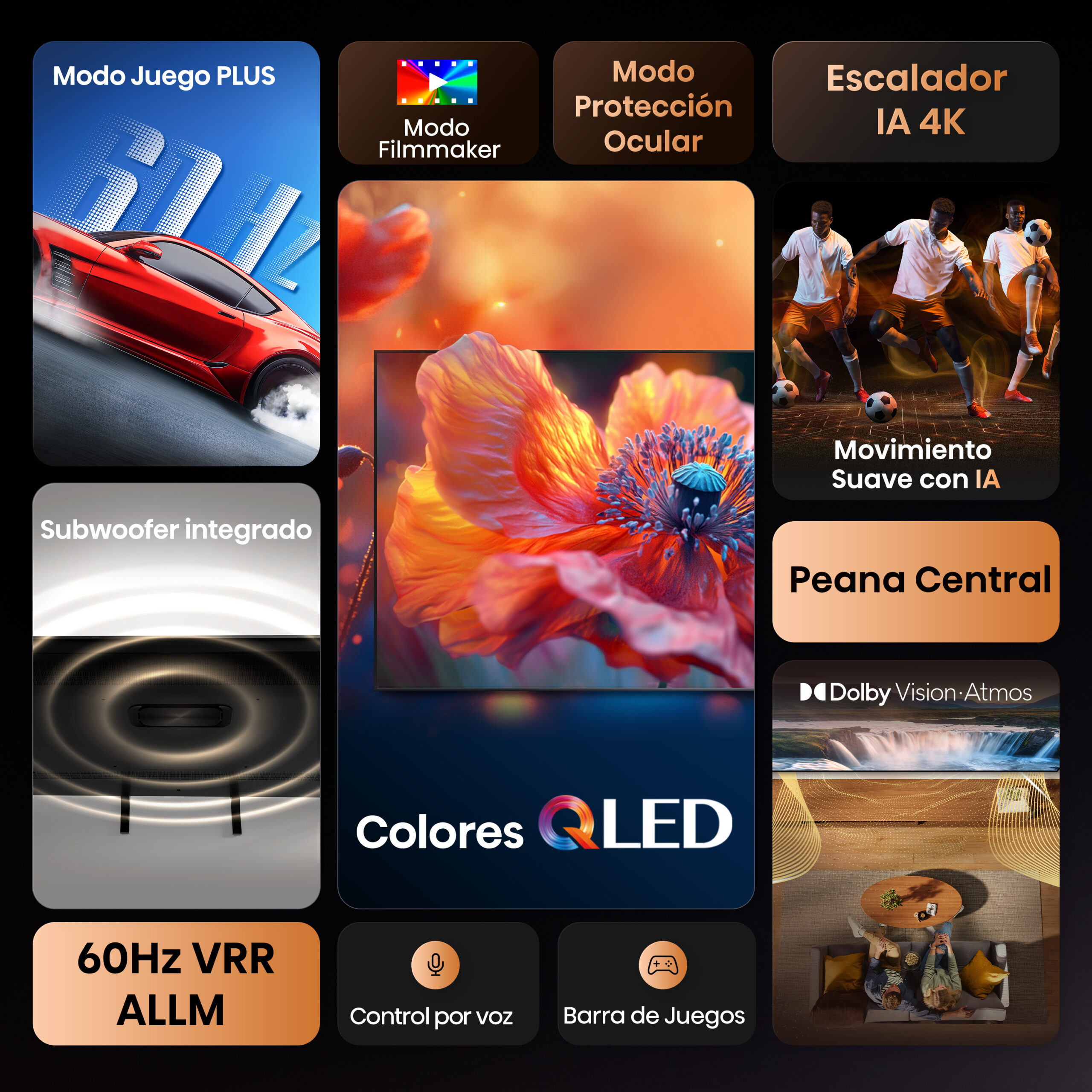 TV HISENSE 75 75A7Q UHD QLED SMART TV HDR10+ - Imagen 2