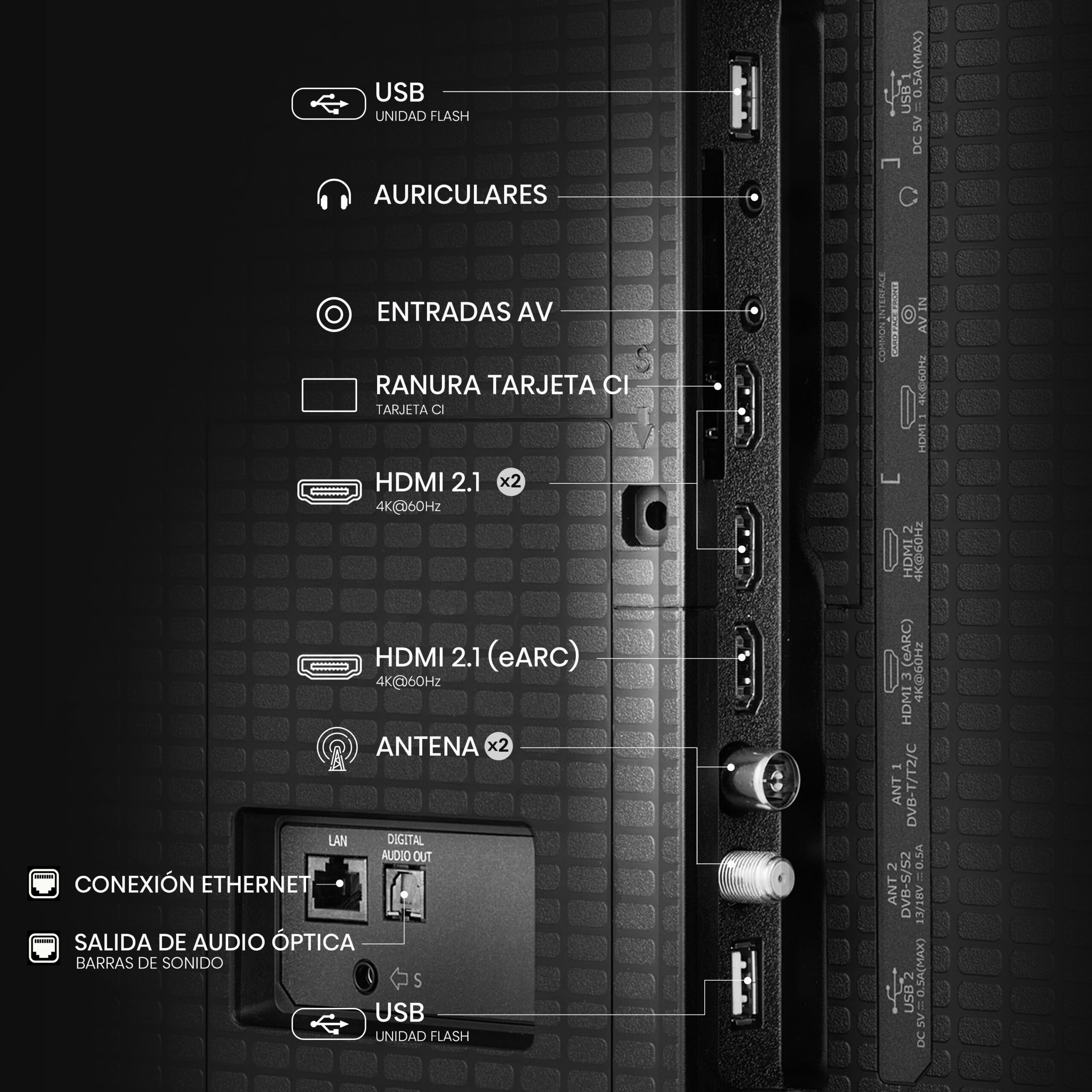 TV HISENSE 75 75A7Q UHD QLED SMART TV HDR10+ - Imagen 7