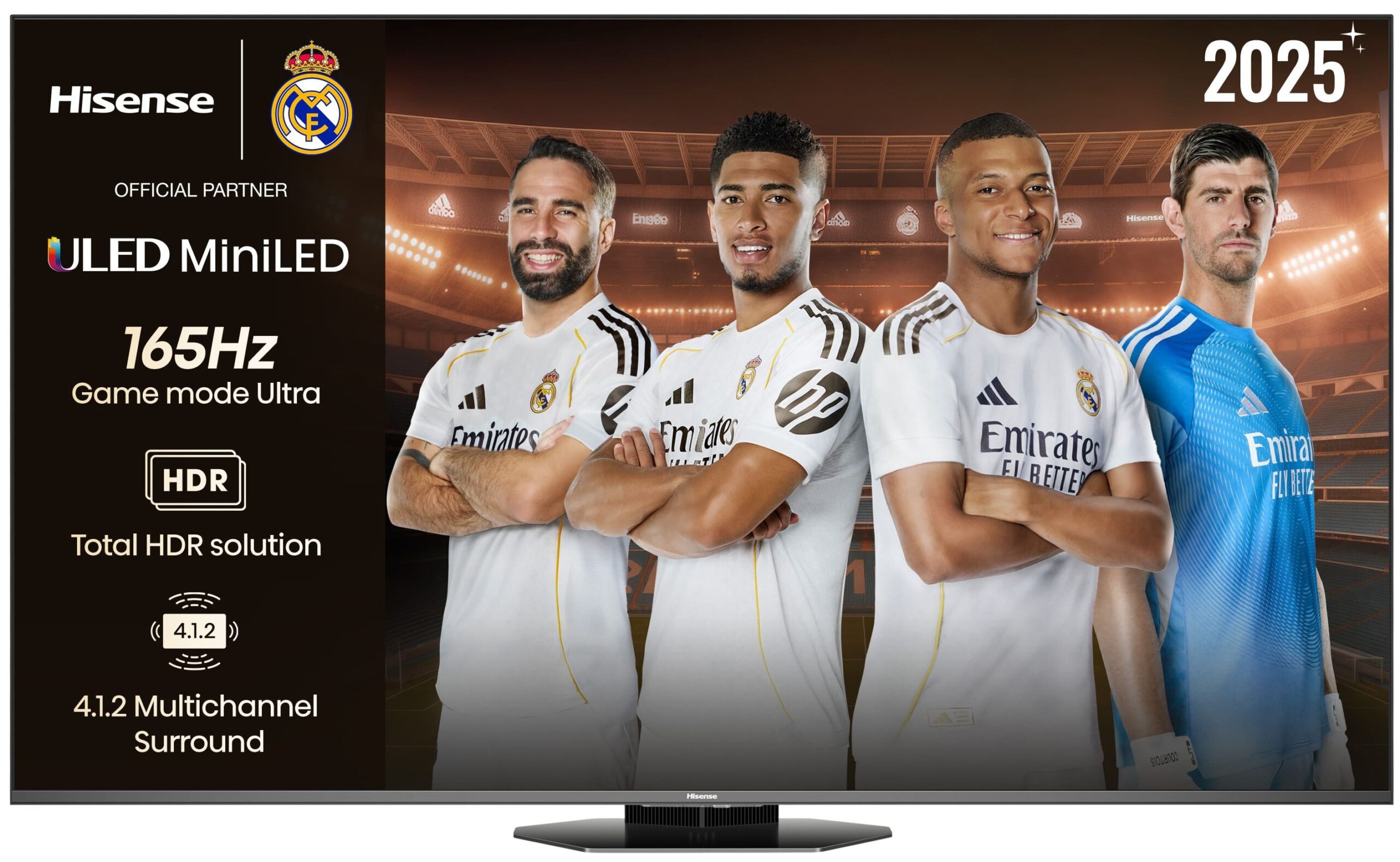 TV HISENSE 55 55U8Q UHD MINILED SMART TV 165HZ