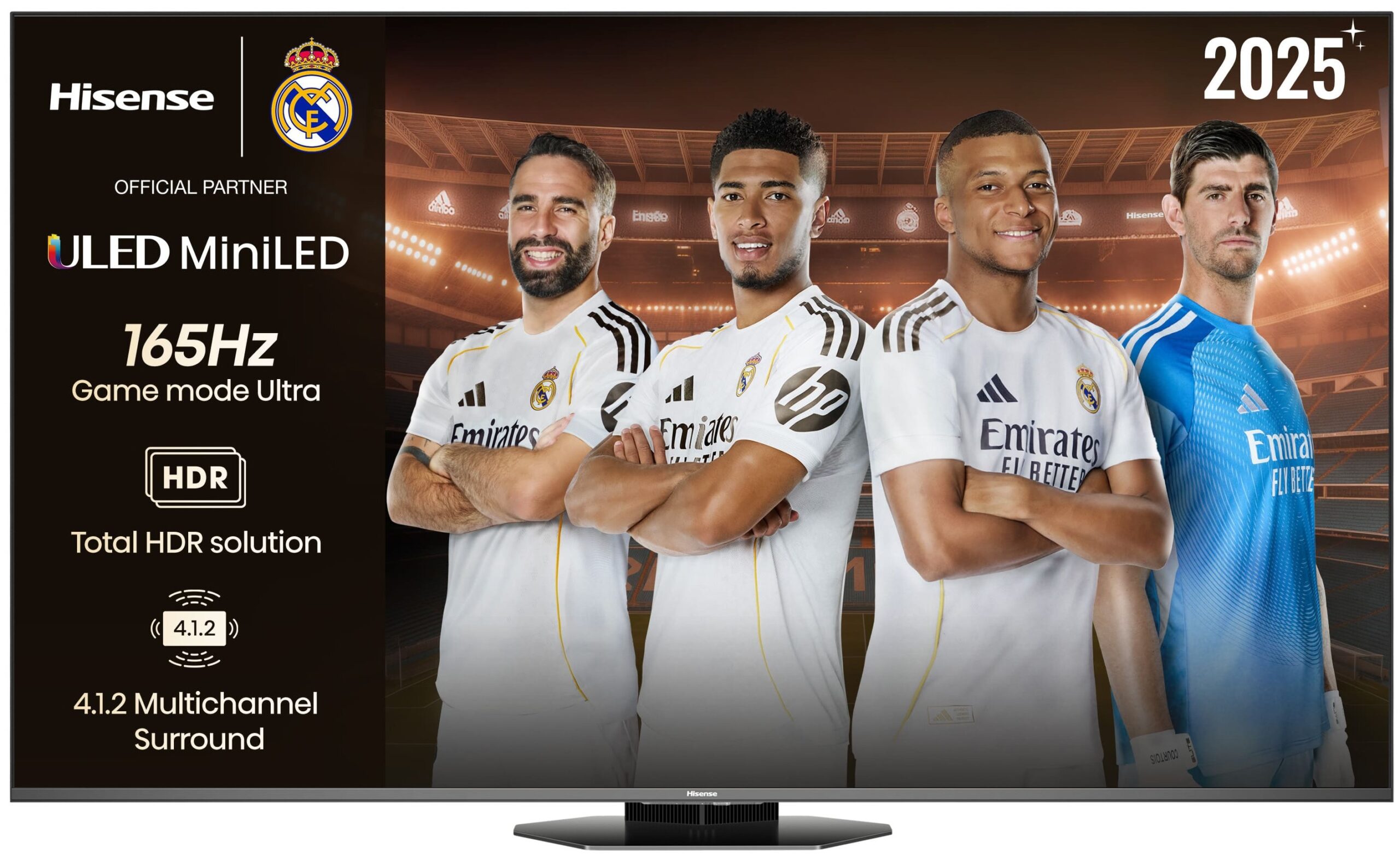 TV HISENSE 65 65U8Q UHD MINILED SMART TV 165HZ