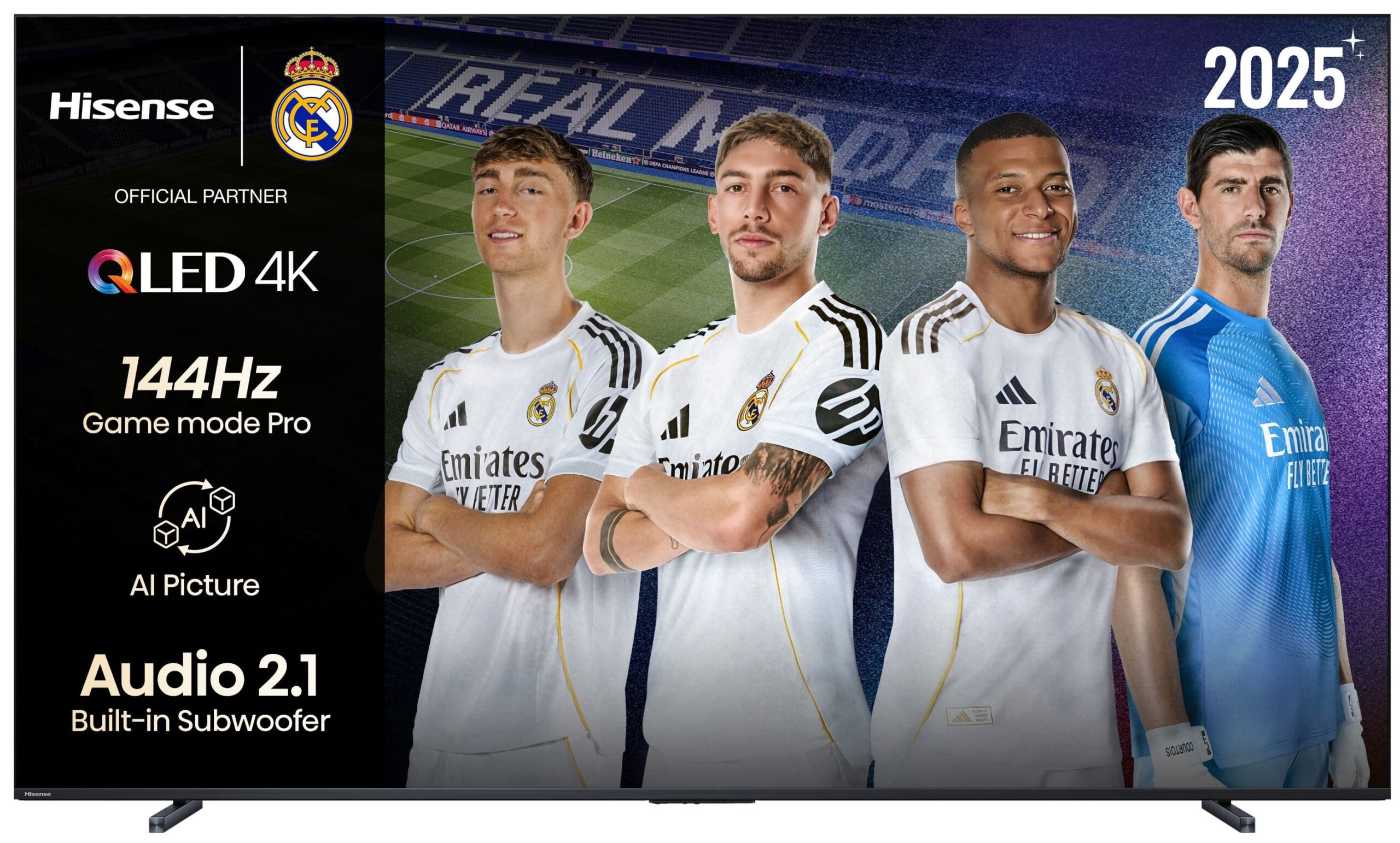 TV HISENSE 100 100E7Q PRO UHD QLED SMART TV 144HZ