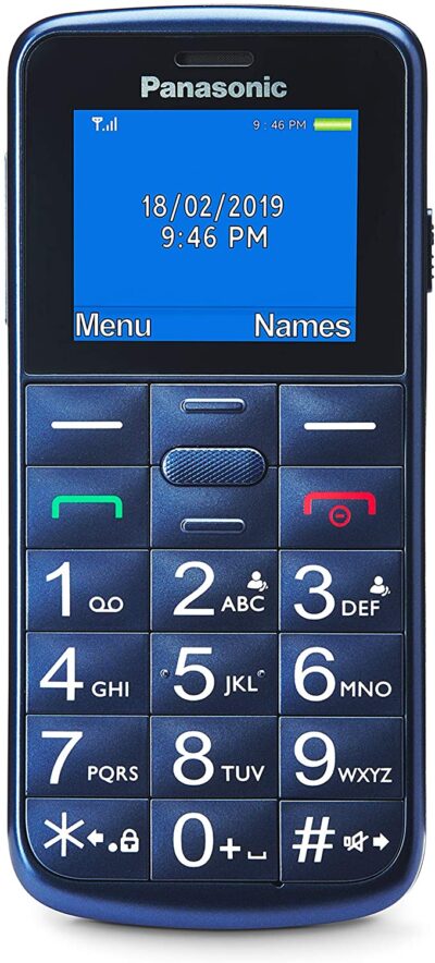 SENIORPHONE PANASONIC KXTU110EXC 1,77 AZUL