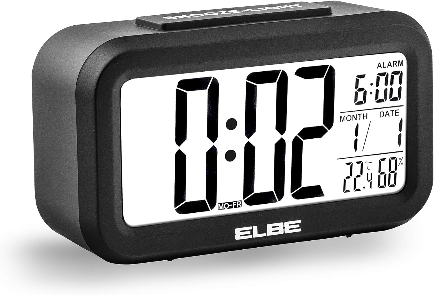 RELOJ/DESPERTADOR ELBE RD668N TEMP