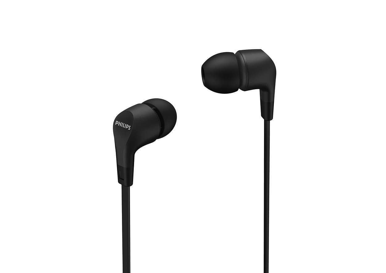 AURICULARES PHILIPS TAE1105BK/00 BLACK