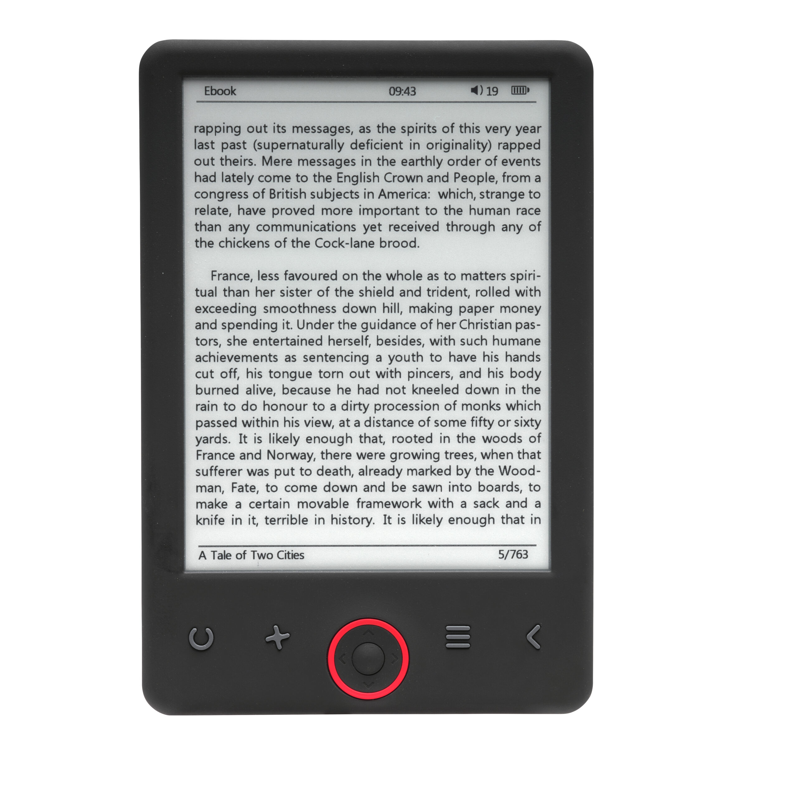 E-BOOK DENVER EBO-635L 6 4GB RETROILUMINADO