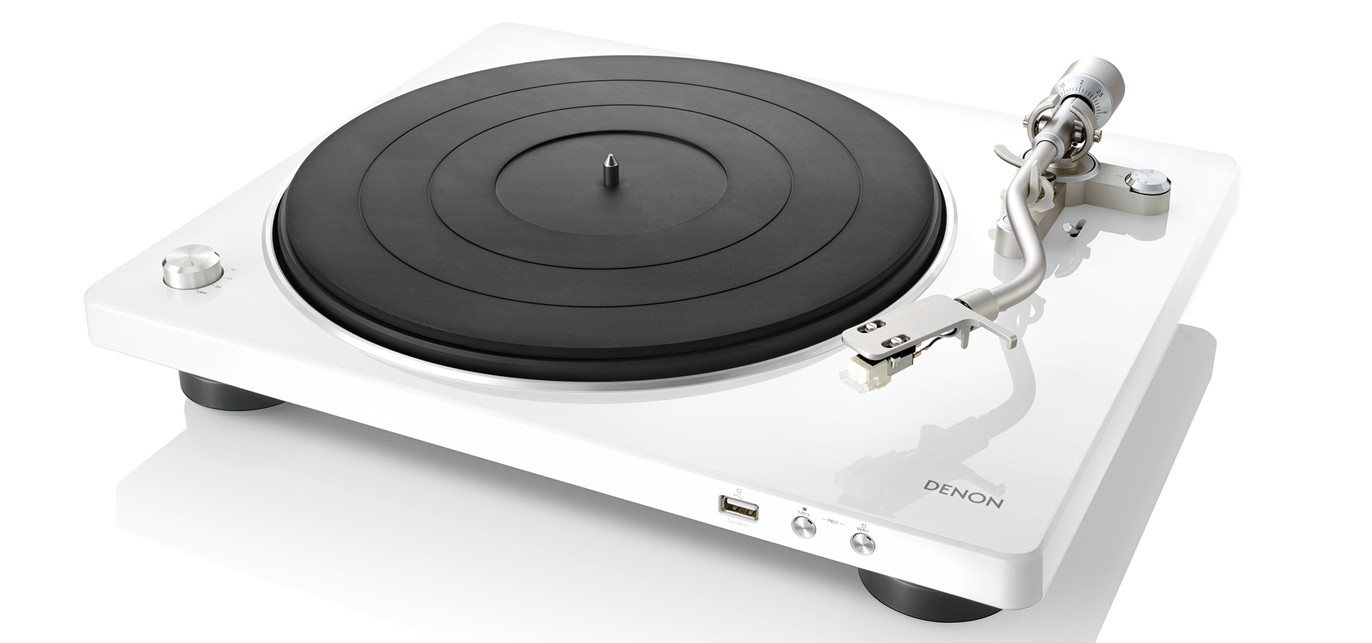 GIRADISCOS DENON DP450 BLANCO USB D1464