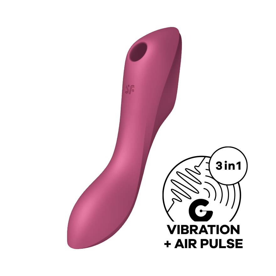 SATISFYER CURVY TRINITY 3 RED