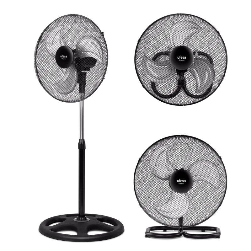 VENTILADOR PIE UFESA OTTAWA 3EN1 45CM 70W