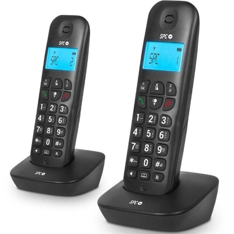 TELEFONO DECT SPC AIR PRO 7302N DUO NEGRO ECO MANO