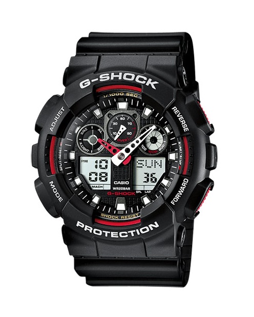 RELOJ CASIO G-SHOCK SPORT GA-100-1A4ER
