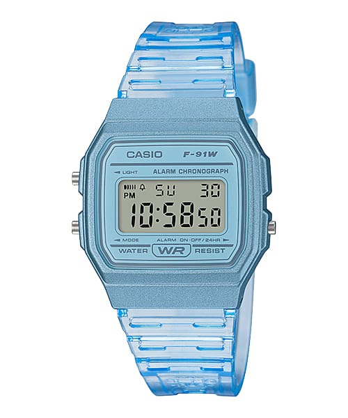 RELOJ CASIO COLLECTION MUJER F-91WS-2EF