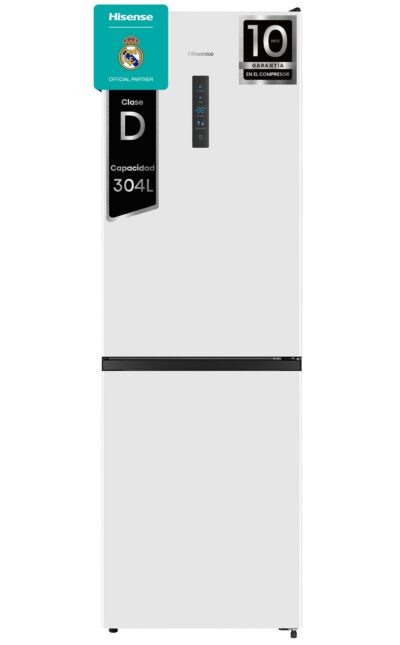 FRICOM. HISENSE RB390N4DWD 186x60 NF BLANCO DSP