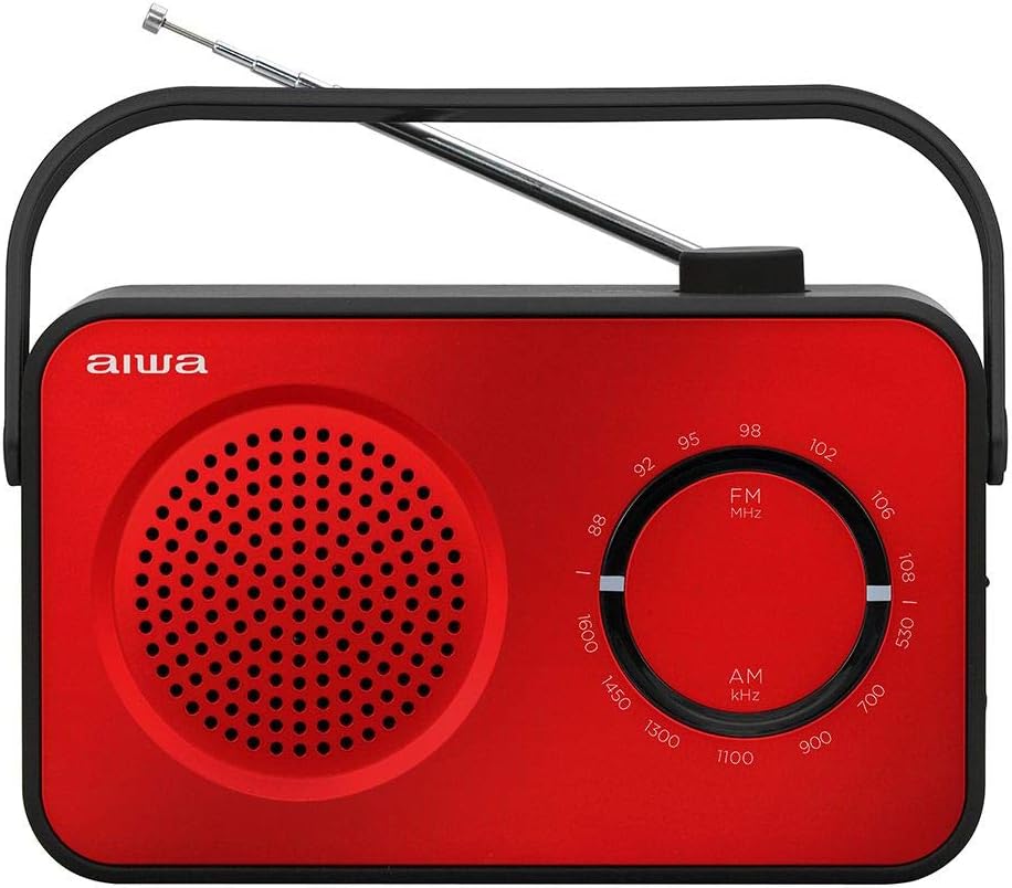 RADIO PORTATIL AIWA R190RD AM/FM ALTAVOZ 4ROJO